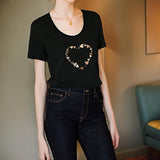 Maxbell Maxbell T Shirt for Women Summer Soft Basic Tee Shirt for Holiday Traveling Shopping XL