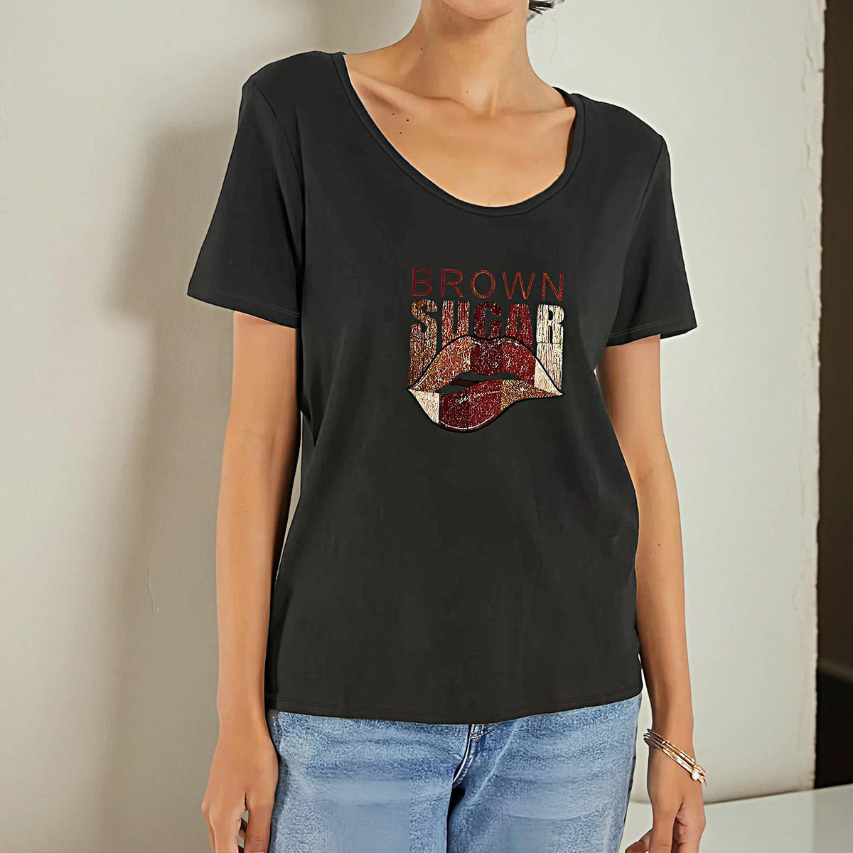 Maxbell Women's T Shirt Summer Trendy Basic Tee Shirt for Commuting Work Backpacking XXL