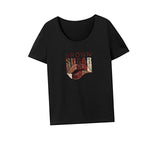 Maxbell Maxbell T Shirt for Women Summer Soft Short Sleeve Top for Street Camping Daily Wear M
