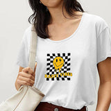 Maxbell Maxbell T Shirt for Women Summer Soft Crewneck Tee for Commuting Daily Wear Shopping XL