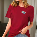 Maxbell Maxbell Womens T Shirt Summer Round Neck Female Basic Tee for Wear Sports M