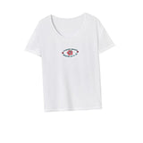 Maxbell Maxbell Women's T Shirt Summer Regular Fit Casual Basic Tee for Camping Beach Sports XXL