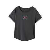 Maxbell Maxbell Womens T Shirt Summer Female Crewneck Shirt for Commuting Travel Backpacking M