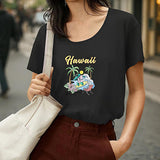 Maxbell Maxbell T Shirt for Women Summer Soft Crew Neck Shirt for Sports Backpacking Holiday XL