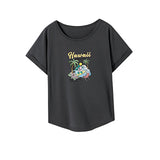 Maxbell Maxbell Womens T Shirt Summer Fashion Soft Crew Neck Tee for Street Commuting Hiking M