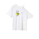Maxbell Maxbell T Shirt for Women Summer Simple Short Sleeve Top for Beach Camping Commuting M