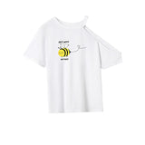 Maxbell Maxbell T Shirt for Women Summer Simple Short Sleeve Top for Beach Camping Commuting M