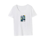 Maxbell Maxbell Womens T Shirt Summer Ladies Simple Crew Neck Tee for Beach Vacation Holiday XL