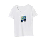 Maxbell Maxbell Womens T Shirt Summer Ladies Simple Crew Neck Tee for Beach Vacation Holiday XL