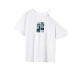 Maxbell Maxbell Womens T Shirt Summer Clothing Female Soft Basic Tee for Work Street Holiday M
