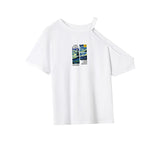 Maxbell Maxbell Womens T Shirt Summer Clothing Female Soft Basic Tee for Work Street Holiday M