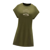 Maxbell Maxbell Women's Summer Dress Spring Ladies Crew Neck Dress for Walking Holiday Beach XL
