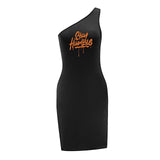 Maxbell Maxbell Women's Cold Shoulder Dress Spring Sundress for Traveling Office Anniversary M