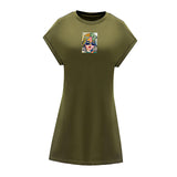 Maxbell Maxbell Women's Short Summer Dress Spring Mini Dress for Vacation Travel Anniversary L