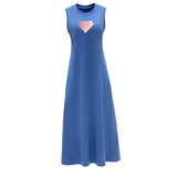 Maxbell Maxbell Women's Long Summer Dress Spring Casual Dress for Going Out Street Commuting M