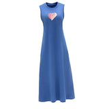 Maxbell Maxbell Women's Long Summer Dress Spring Casual Dress for Going Out Street Commuting M