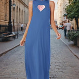 Maxbell Maxbell Women's Long Summer Dress Spring Casual Dress for Going Out Street Commuting M