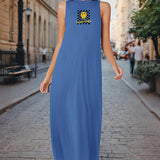 Maxbell Maxbell Women's Summer Dress Spring Soft Sleeveless Maxi Dress for Work Dating Party XL