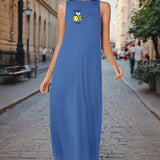 Maxbell Maxbell Women's Summer Dress Spring Formal A Line Dress for Holiday Office Traveling M