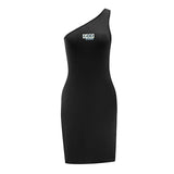 Maxbell Maxbell Women's Off Shoulder Dress Spring Sundress for Travel Evening Party Shopping XL