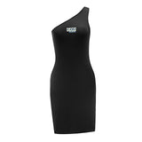 Maxbell Maxbell Women's Off Shoulder Dress Spring Sundress for Travel Evening Party Shopping XL