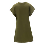 Maxbell Maxbell Women's Short Summer Dress Dress for Vacation Traveling Office M