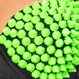 Maxbell Maxbell Rivet Corset Handmade Underwear Luxury Push up Bra for Club Women Girls Show L Fluorescent Green