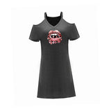 Maxbell Maxbell Women's Off The Shoulder Dress Summer Teen Soft for Beach Traveling Shopping XXL