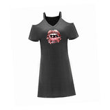 Maxbell Maxbell Women's Off The Shoulder Dress Summer Teen Soft for Beach Traveling Shopping XXL