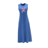 Maxbell Maxbell Women's Long Summer Dress Spring Maxi Dress for Evening Party Holiday Office M