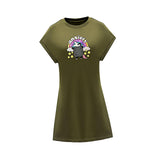Maxbell Maxbell Women's Short Summer Dress Spring Teen Crewneck Dress for Party Walking Trip XL