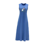 Maxbell Maxbell Women's Long Summer Dress Spring Loose Maxi Dress for Party Holiday Vacation S
