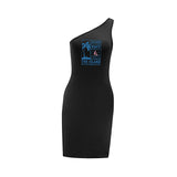 Maxbell Maxbell Women's Off The Shoulder Dress Spring Mini Dress for Street Dating Commuting M