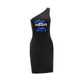 Maxbell Maxbell Women's Off Shoulder Dress Spring Summer Dress for Trip Shopping Anniversary XL