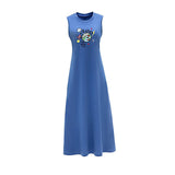 Maxbell Maxbell Women's Long Summer Dress Spring Teen Casual Dress for Dating Commuting Trip M