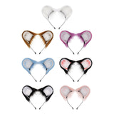 Maxbell Maxbell Hamster Ears Headband Mouse Ears Headband for Dress up Animal Themed Parties Brown