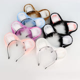 Maxbell Maxbell Hamster Ears Headband Mouse Ears Headband for Dress up Animal Themed Parties Brown