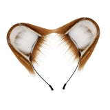 Maxbell Maxbell Hamster Ears Headband Mouse Ears Headband for Dress up Animal Themed Parties Brown