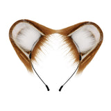 Maxbell Maxbell Hamster Ears Headband Mouse Ears Headband for Dress up Animal Themed Parties Brown