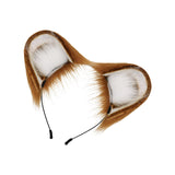 Maxbell Maxbell Hamster Ears Headband Mouse Ears Headband for Dress up Animal Themed Parties Brown