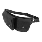 Maxbell Maxbell Waist Bag Lightweight Portable Waist Pocket for Cycling Travelling Women Men Black