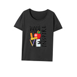 Maxbell Maxbell Women's T Shirt Summer Clothing Ladies Crewneck Tee for Walking Travel Beach M Grey