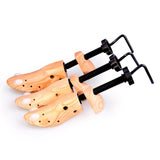 Maxbell 2xWood Shoe Stretcher Adjustable Shaper for Boots Flats Various Types of Shoes L