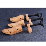 Maxbell 2xWood Shoe Stretcher Adjustable Shaper for Boots Flats Various Types of Shoes L
