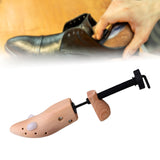 Maxbell 2xWood Shoe Stretcher Adjustable Shaper for Boots Flats Various Types of Shoes L