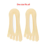 Maxbell 5xFive Toe Socks Lightweight Soft Sports Short Socks for Sports Outdoor Ladies Skin