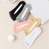 Maxbell 5xFive Toe Socks Lightweight Soft Sports Short Socks for Sports Outdoor Ladies Skin