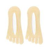 Maxbell 2xFive Toe Socks Lightweight Soft Sports Short Socks for Sports Outdoor Ladies Skin