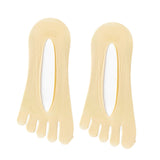 Maxbell 4xFive Toe Socks Lightweight Soft Sports Short Socks for Sports Outdoor Ladies Skin