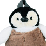 Maxbell Penguin Backpack Stuffed Penguin Doll Bag Travel Bag Fashion Soft for Women